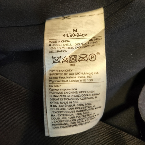 Banana Republic silk striped off the shoulder dress - Picture 3 of 7